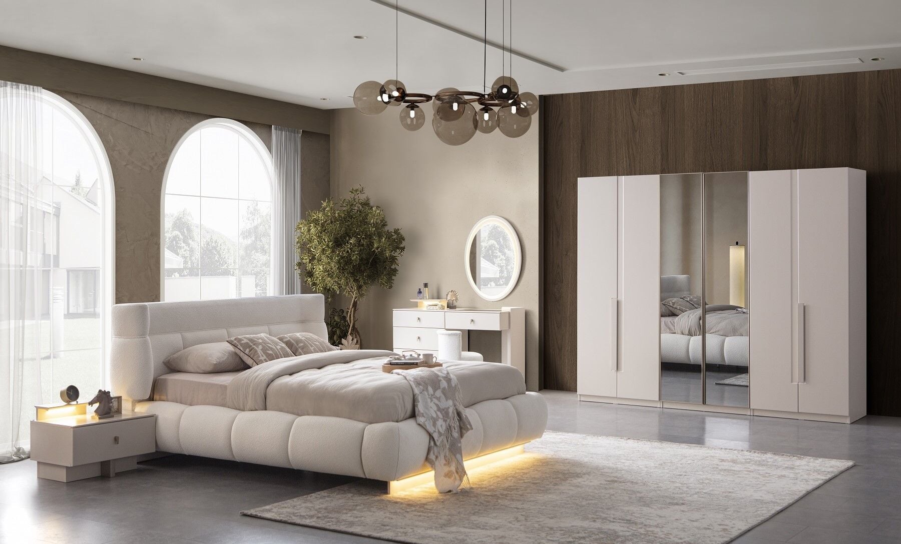 Bonje Yatak Odası - Bazalı