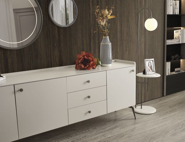 Truva Yemek Odası Konsol ve Ayna + Masa + 6 Sandalye