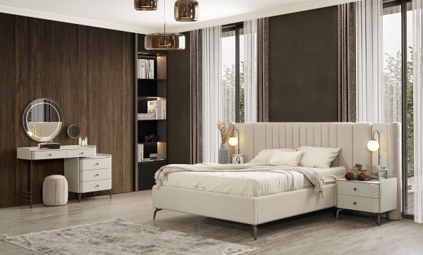 Truva Yatak Odası Karyola ve Başucu