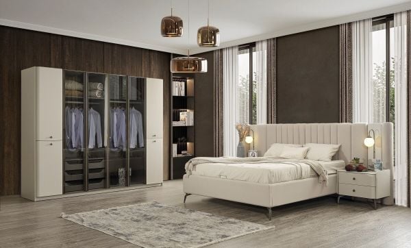 Truva Yatak Odası Karyola ve Başucu